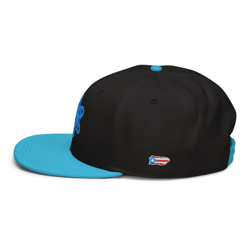 Blue/Black Snapback PR