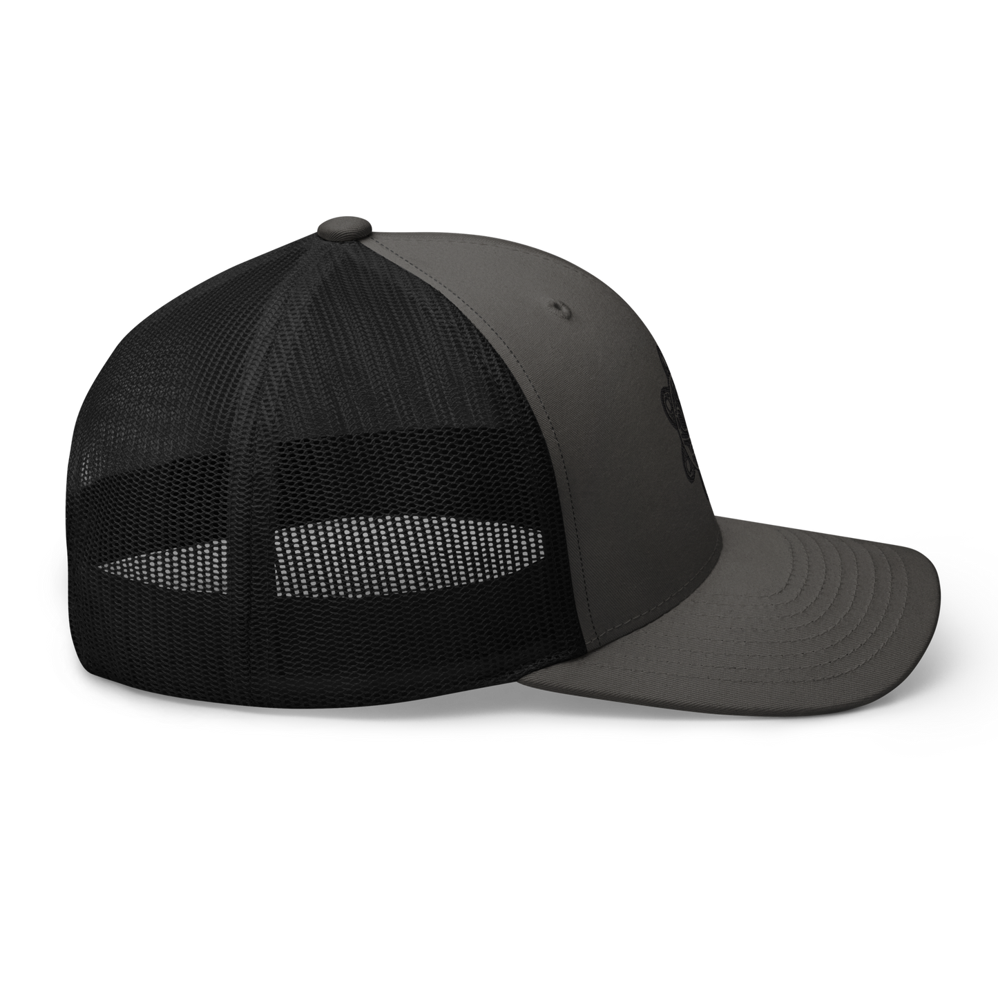 Charcoal Gray/Black TAINO Trucker Cap