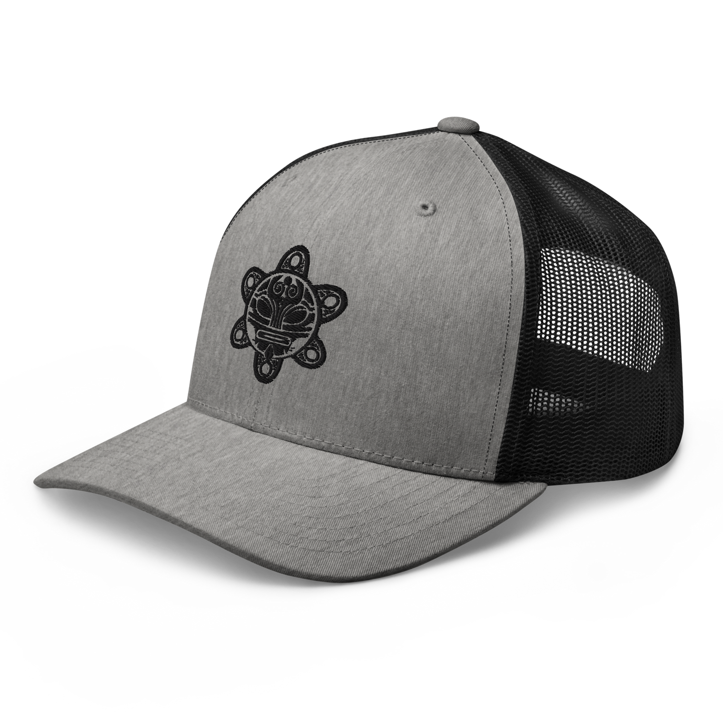 Gray/Black TAINO Trucker Cap