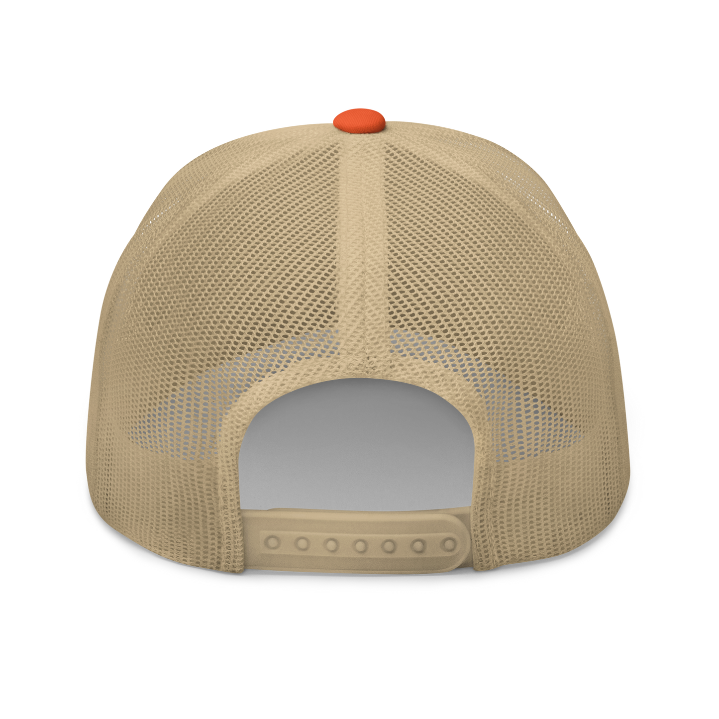 Orange/Khaki TAINO Trucker Cap