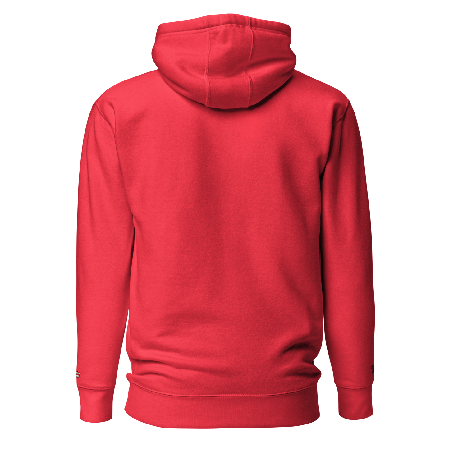 Premium Embroidered Red Hoodie PR