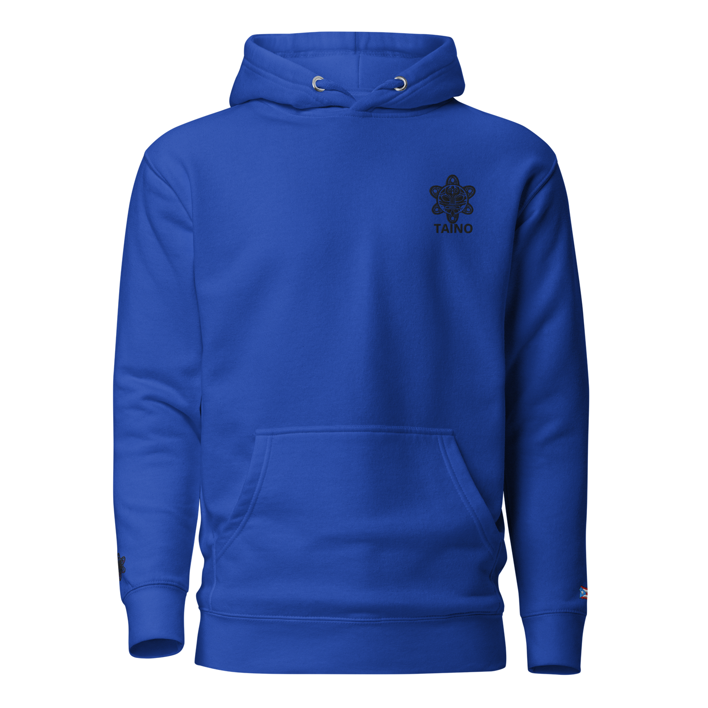 Premium Embroidered Blue Hoodie PR