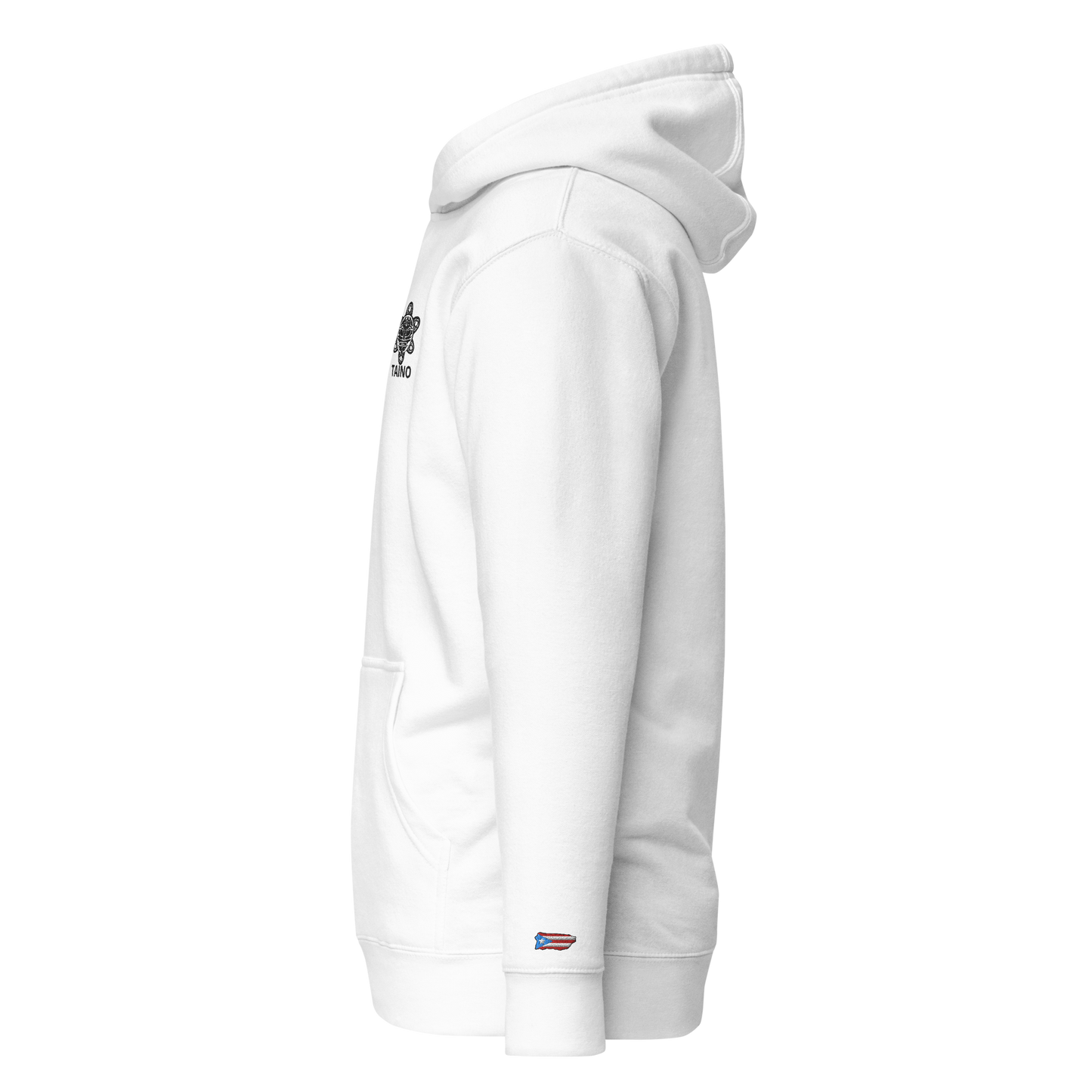 Premium Embroidered White Hoodie PR