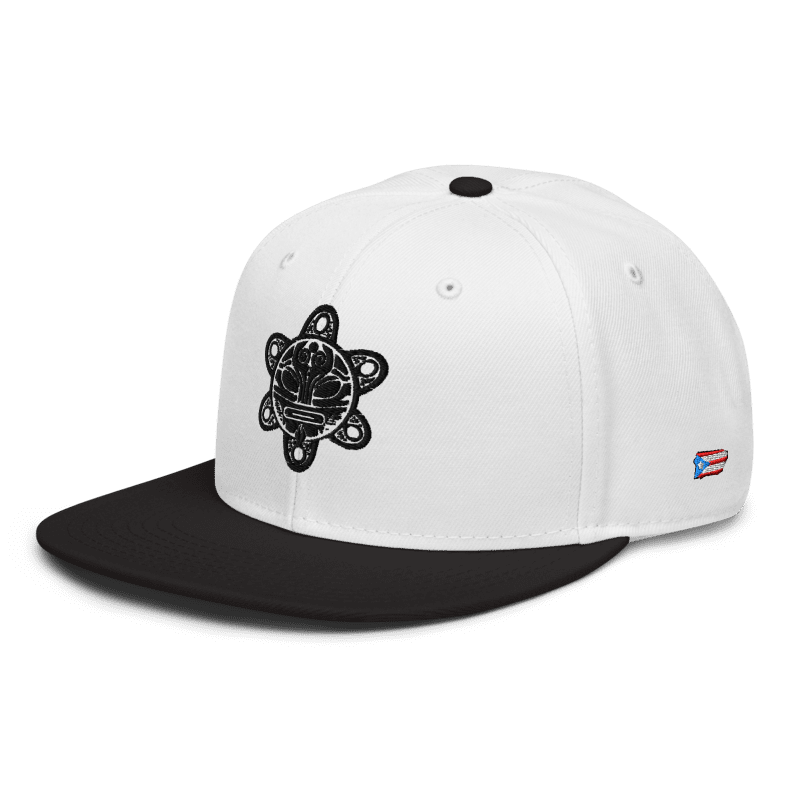 White/Black Snapback PR