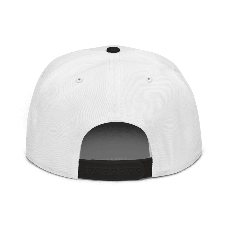 White/Black Snapback PR