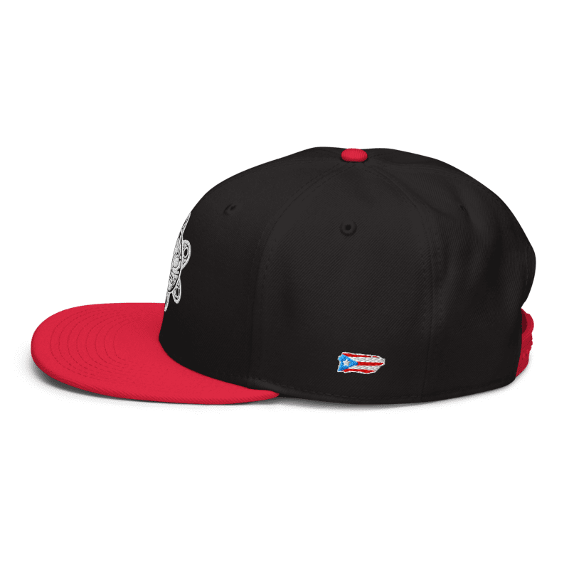 Black/Red Snapback PR