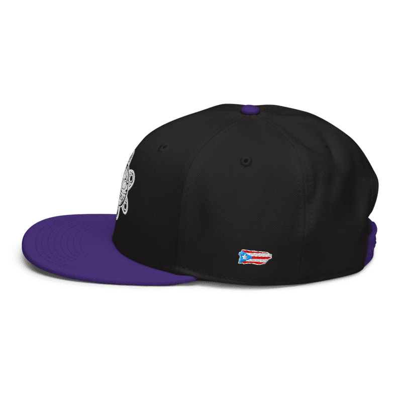 Black/Purple Snapback PR