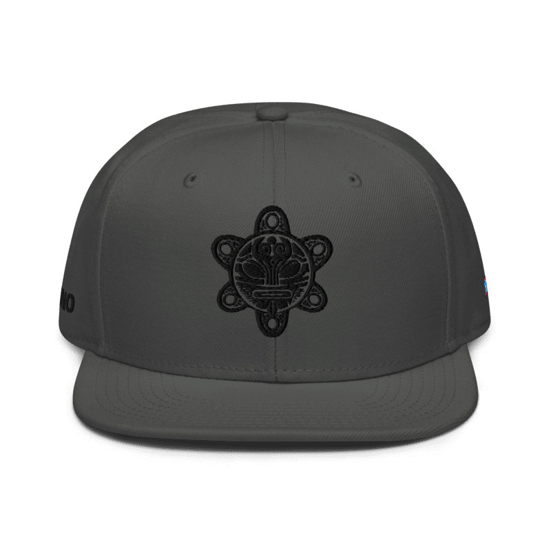 Charcoal Gray Snapback PR