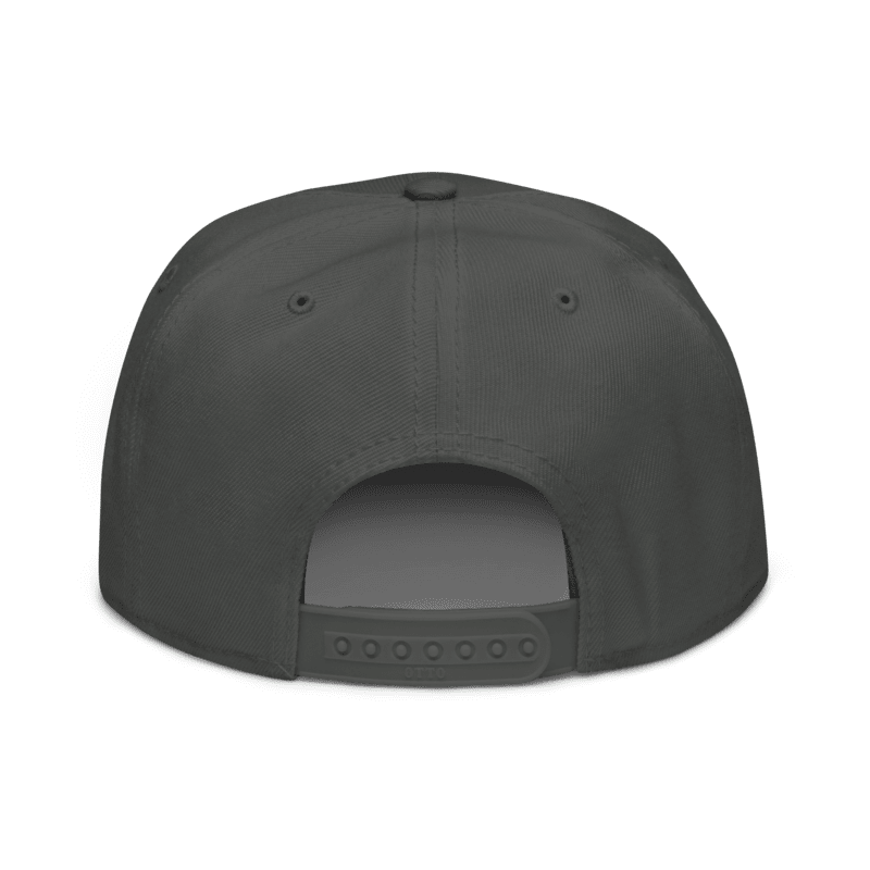 Charcoal Gray Snapback PR