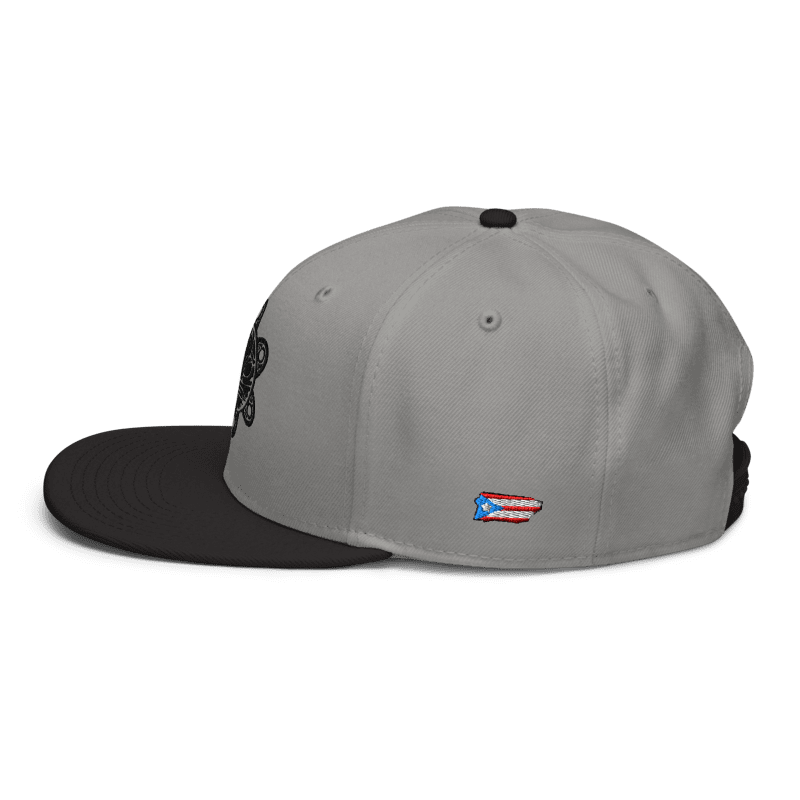 Gray/Black Snapback PR