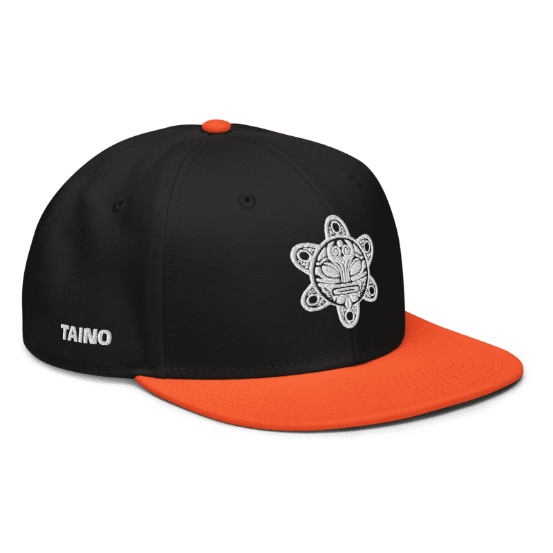 Black/Orange Snapback PR