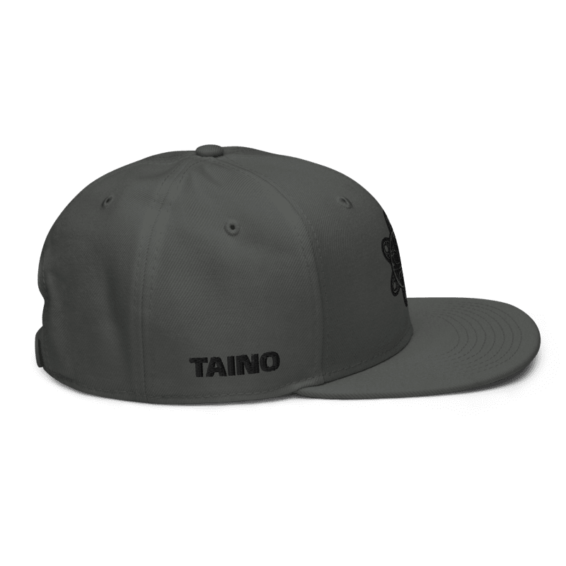 Charcoal Gray Snapback PR