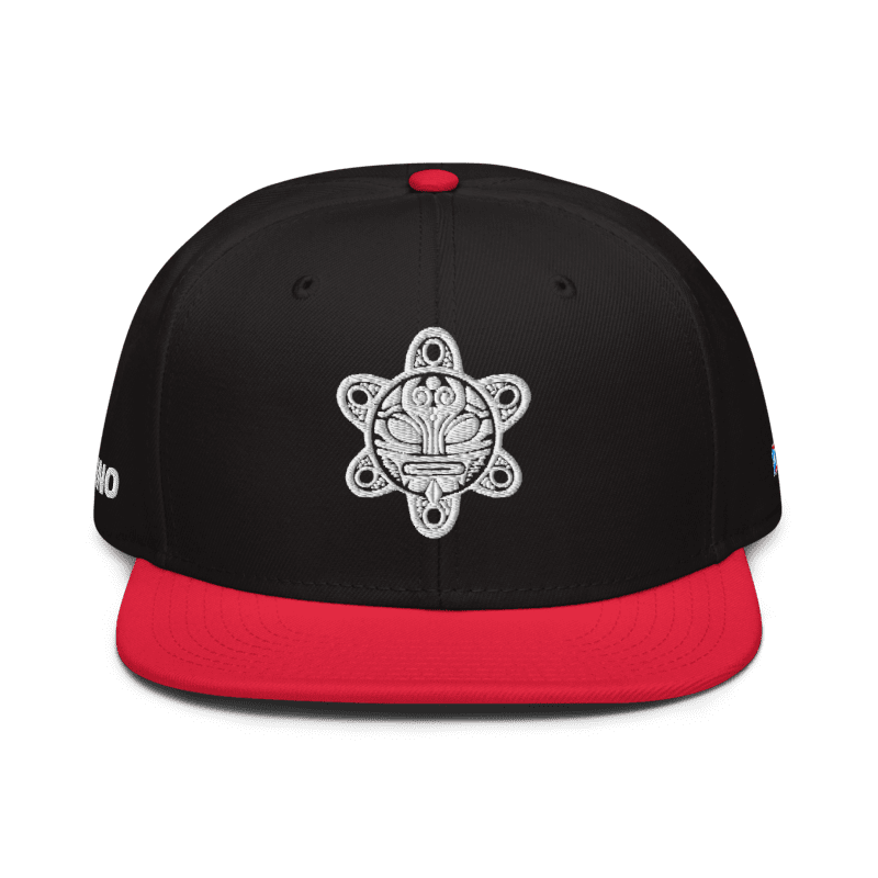 Black/Red Snapback PR