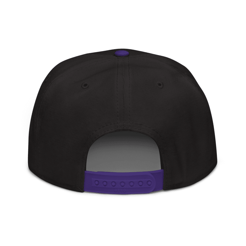 Black/Purple Snapback PR