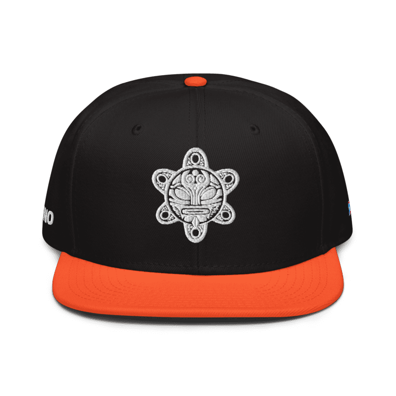 Black/Orange Snapback PR