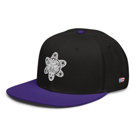 Black/Purple Snapback PR