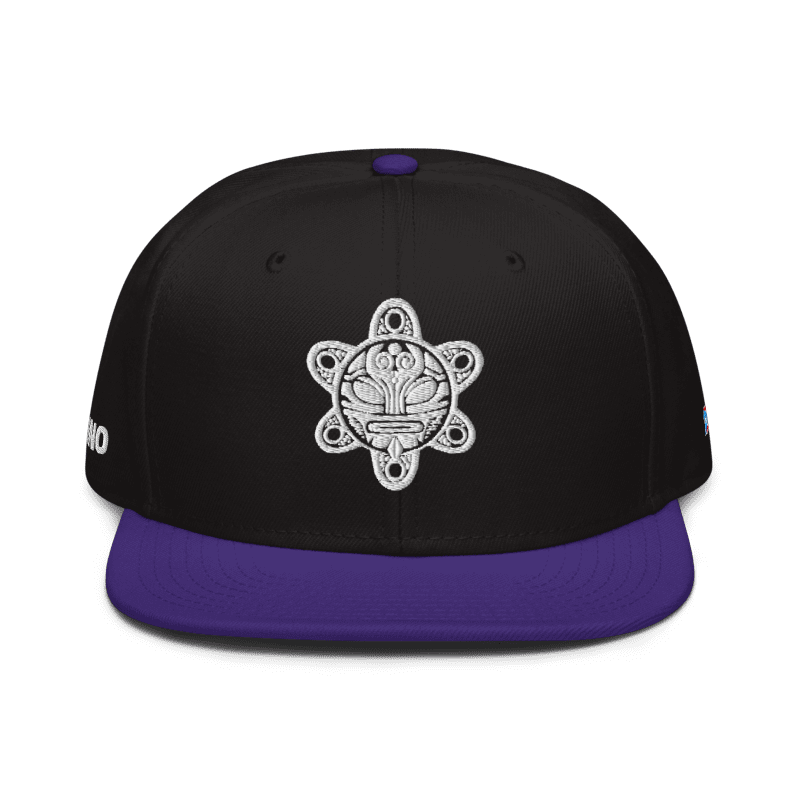 Black/Purple Snapback PR