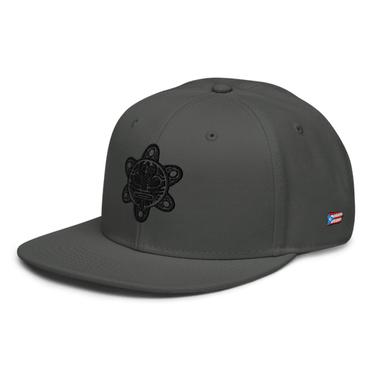 Charcoal Gray Snapback PR