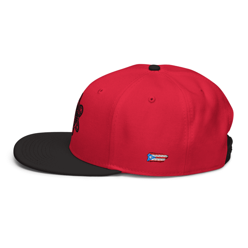 Red/Black Snapback PR