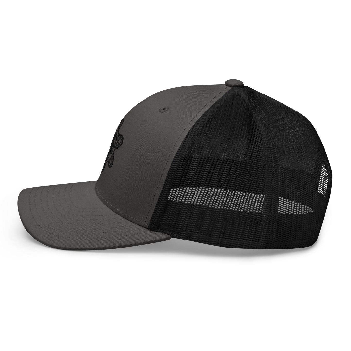 Charcoal Gray/Black TAINO Trucker Cap