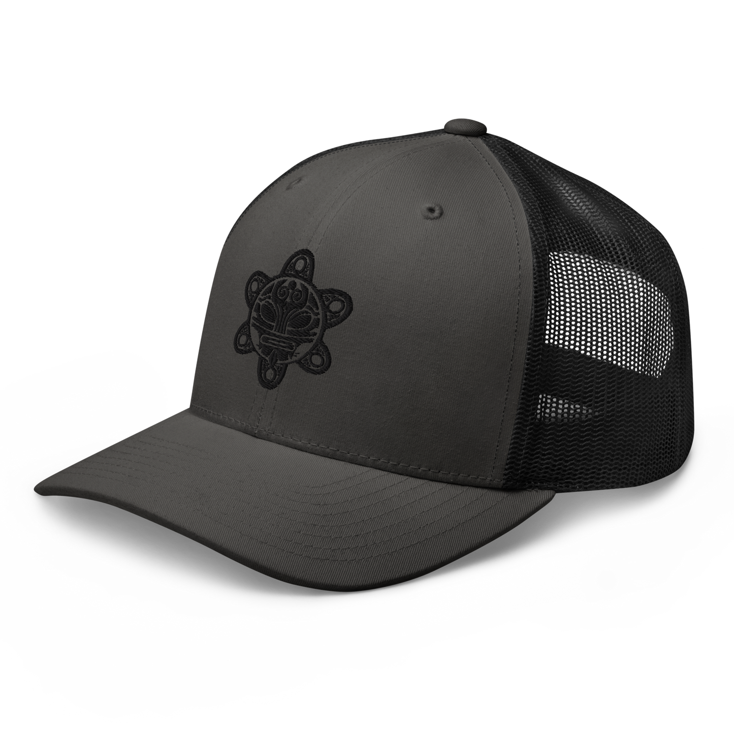 Charcoal Gray/Black TAINO Trucker Cap