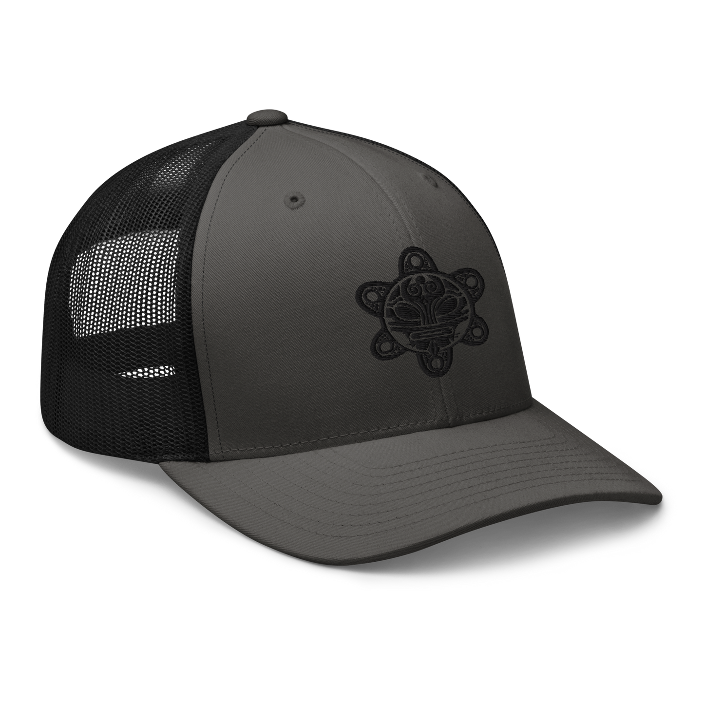Charcoal Gray/Black TAINO Trucker Cap