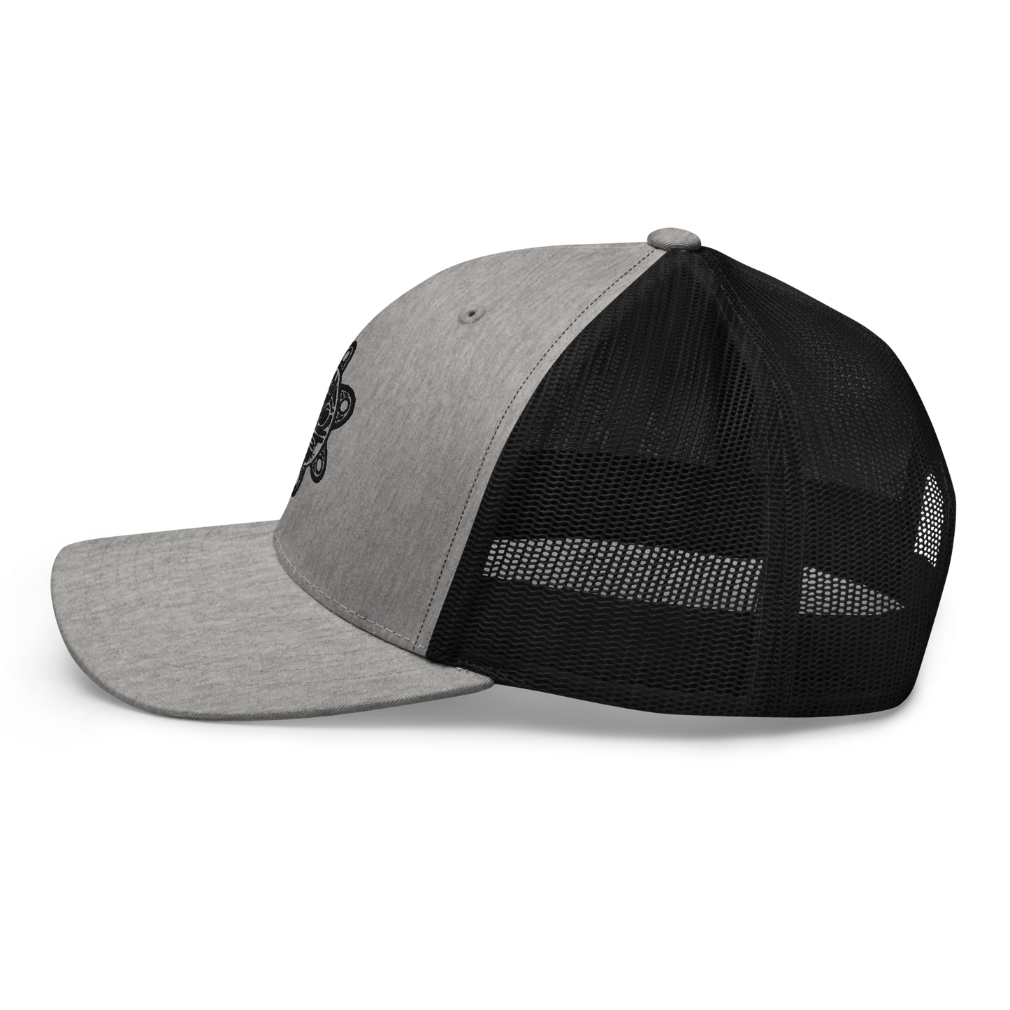 Gray/Black TAINO Trucker Cap