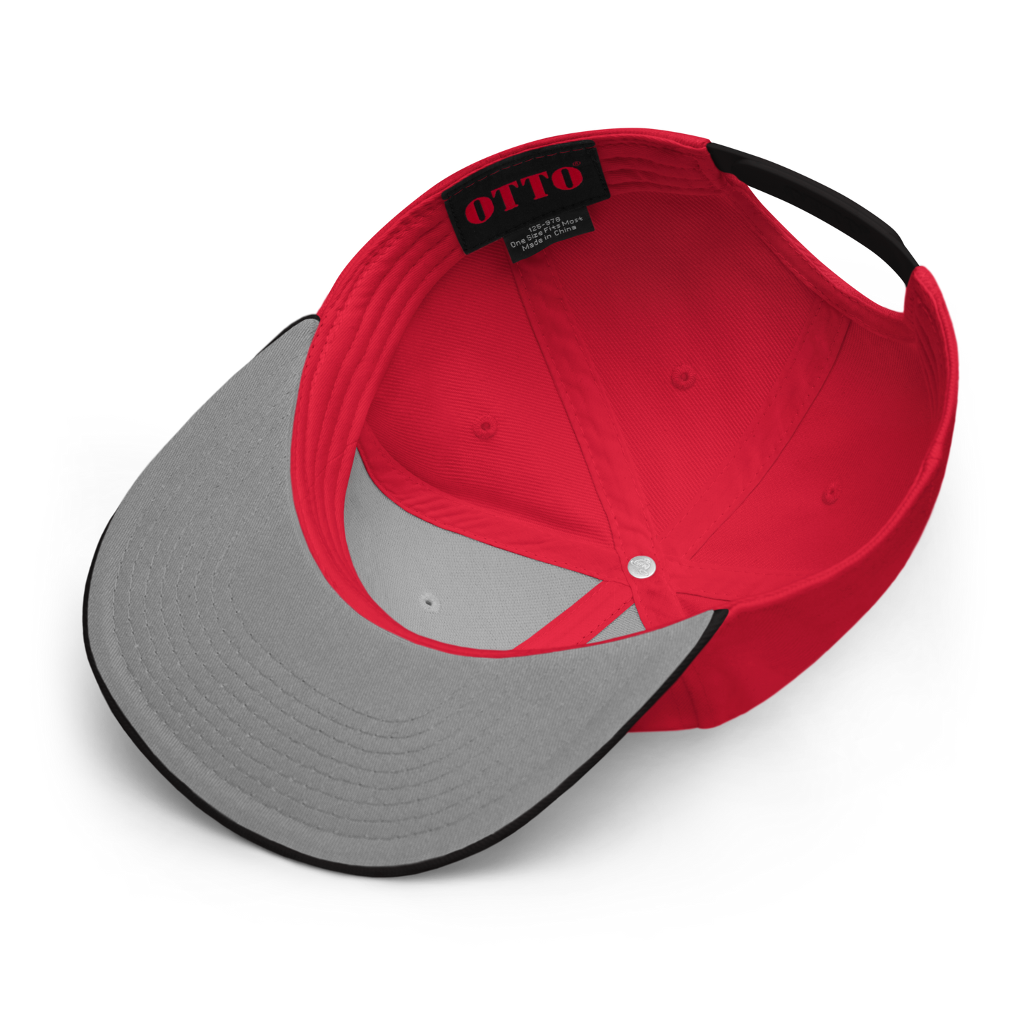 Red/Black Snapback PR