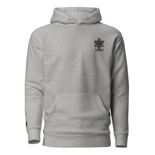 Premium Embroidered  Carbon Gray Hoodie PR