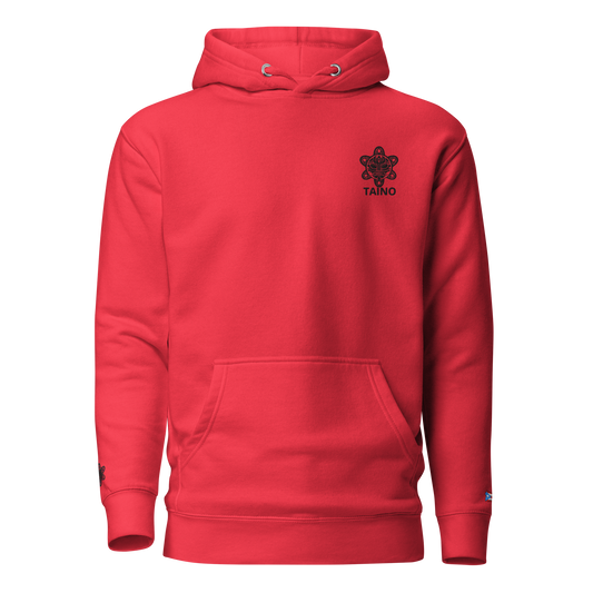 Premium Embroidered Red Hoodie PR