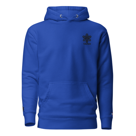 Premium Embroidered Blue Hoodie PR