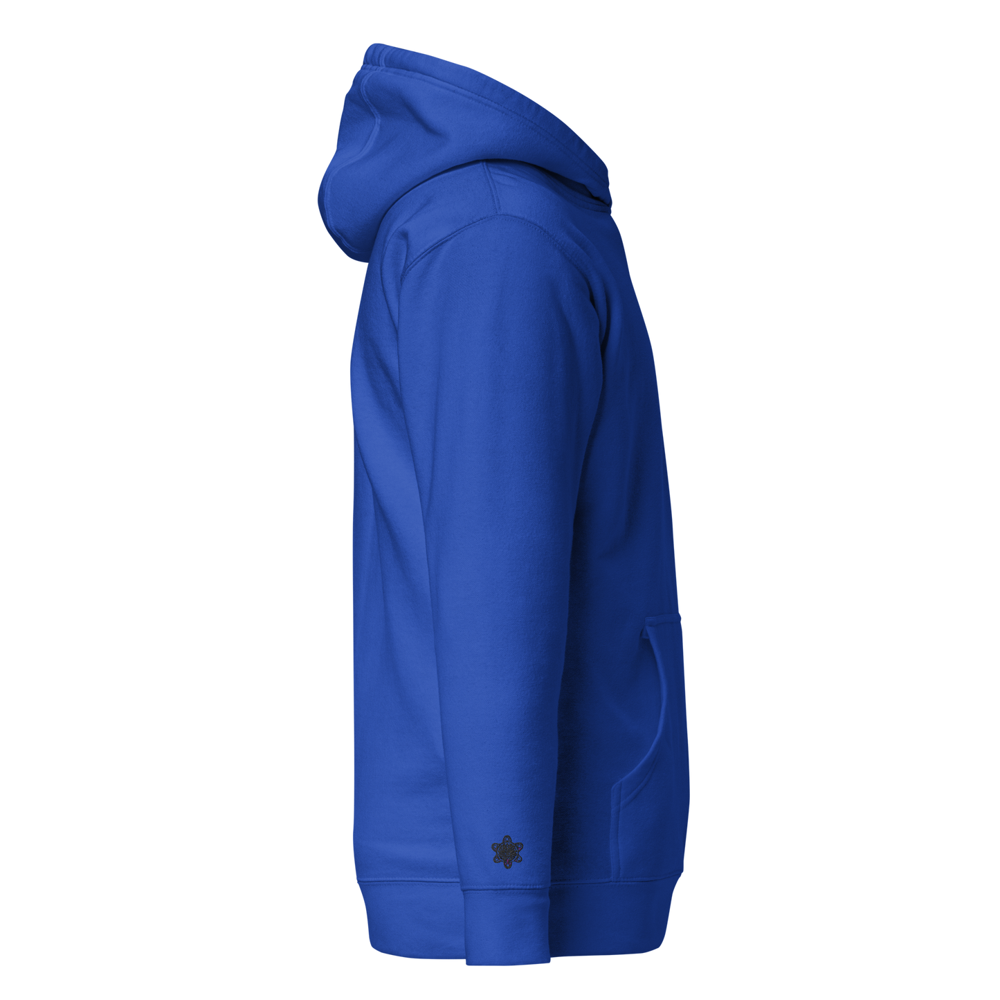 Premium Embroidered Blue Hoodie PR