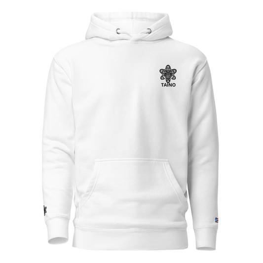 Premium Embroidered White Hoodie PR